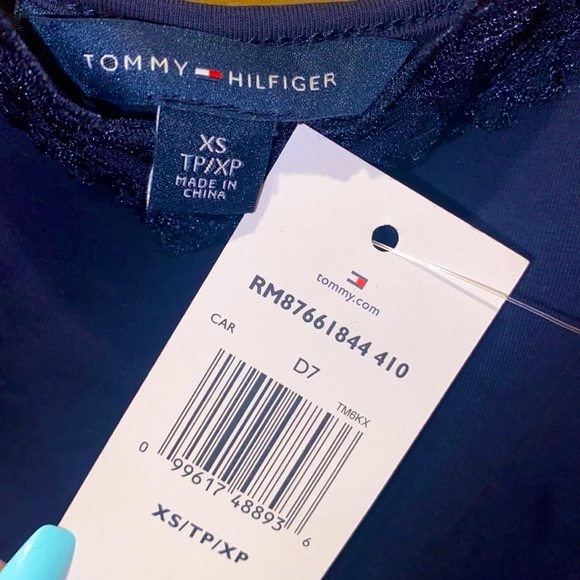 TOMMY HILFIGER Lace Trim Tank Top NWT - Picture 7 of 7